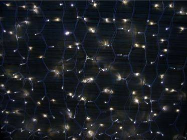 Светодиодный дождь 2.0 х 2.0 цвет белый теплый, белый холодный